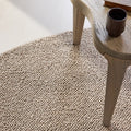 wollen vloerkleed 200 rond